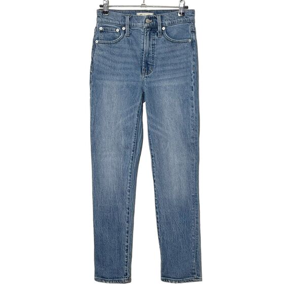 Madewell Perfect Vintage Jeans Women’s Size 23 Belbury Wash High Rise Tencel - Picture 2 of 13